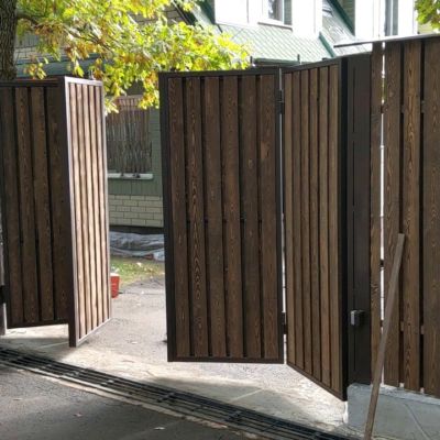 Купите и Закажите Ворота Гармошка: Лучшая Цена от 46358 руб, Установка под Ключ и Доставка в Орехово-Зуево и по Области